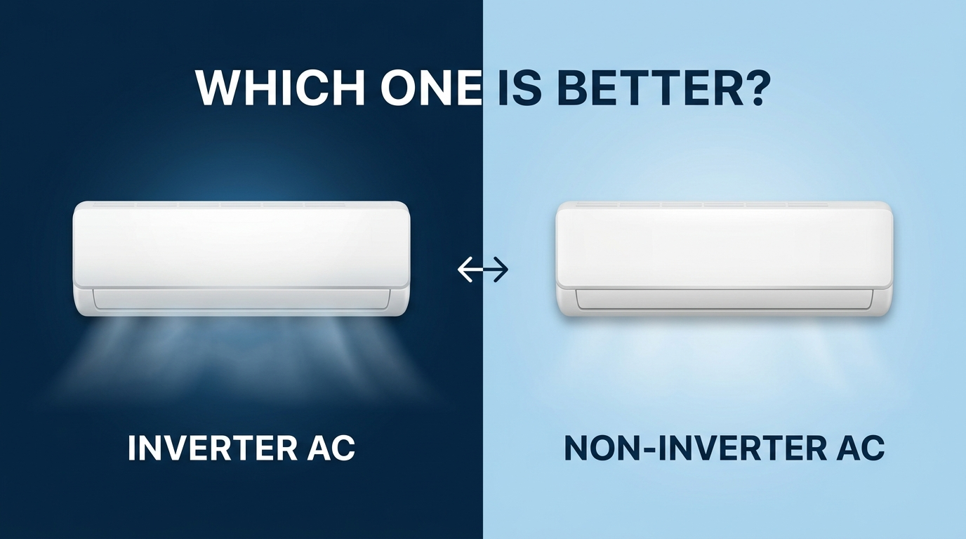 Inverter AC vs Non-Inverter AC: Which Is Better for Indian Homes in 2025?